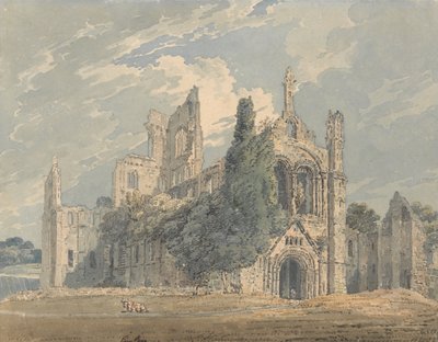 Kirkstall Abbey from the N.W. by Thomas Girtin